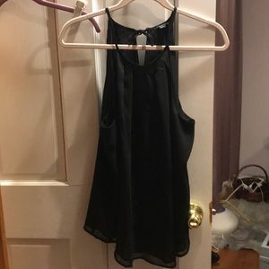 Black peep hole shirt